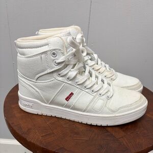 Levi's Women's BB Hi CVS  Canvas High-Top Sneakers Size 7